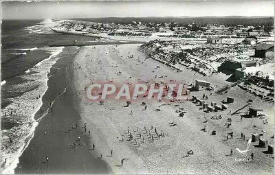 Vista aérea de Mimizan-Plage — Landes — editor L. PAPIL