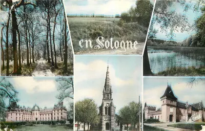 Sologne — Paisagens — Éditions Valoire, n°5.615