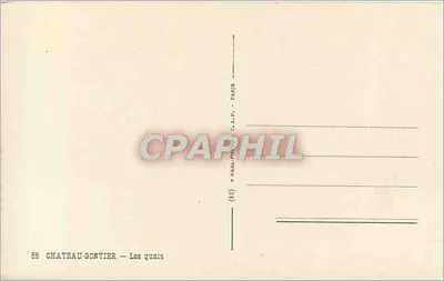 Château-Gauntier — Os cais — Cap — Verso