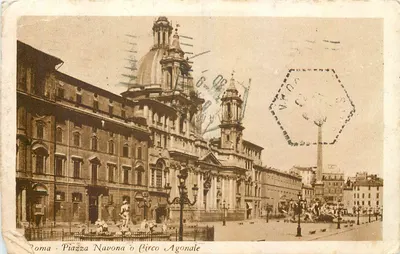 Roma - Piazza Navona ou Circo Agonale — editor G. Di Veroli
