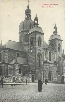 Chalon-sur-Saône — Igreja de São Pedro — Chaîn, R. Lemoino, editor