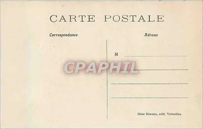 Versailles — Pałac Małego Trianonu — Pokój Marie-Antoinette — Mme Moreau, wyd. Versailles — Rewers