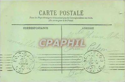 Versailles — Le Char d'Apollon, le Tapis vert et le Château — LL. — n° 323 — Rewers