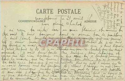 Cherbourg — Wyspa Pelée w burzowym pogodzie — Zbiór F. C., Cherbourg — Rewers