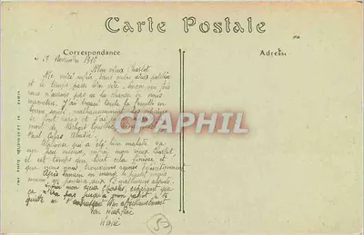 Cherbourg — Statua Napoleona I i Katedra Trójcy Świętej — ND. Phol. — Rewers