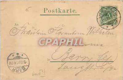 Pforzheim. (Część im Stadlgarten). — Wydawca: Verlag von der Schönhäuser, nr 15. — Rewers
