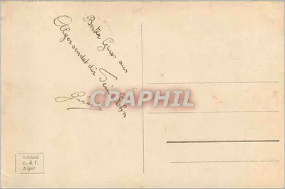 Argel - Nossa Senhora da África — editor L. & F. Alger, n° 87 — Verso