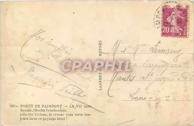 Las Paimpont — Wąwóz bez powrotu — Loïc — Rewers