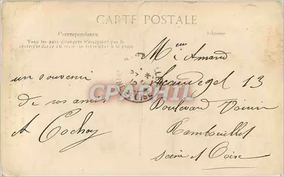 Cherbourg — Arsenal Marítimo — Viejo cañón del buque « Le Roi Soleil » — Reverso