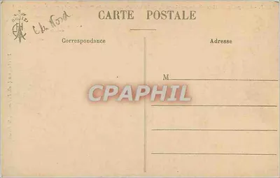 Kerk van Kermaria-en-Isquit, bij Plouha — Heilige Berthe en de Hoofd van Lézobré — Uitgever E. Hamont, St-Brieuc, n° 4274 — Achterkant