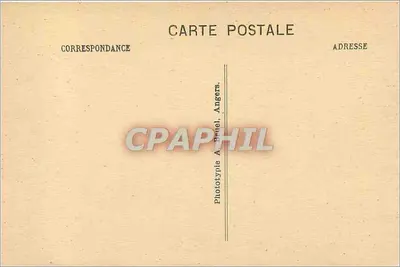 Wyspa Bréhat (C.-du-N) — Molo Kuku — Fototypia A. B. Angers — Rewers