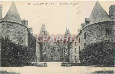 LANNION (C.-du-N) — Castelo de Kergrist — J. Sorel, Rennes