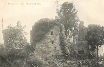 Ruínas de Coëtfrec — Arredores de Lannion — Audirim, Ed. Morlaix