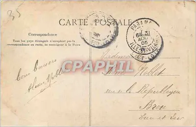 Rotheneuf — Uma Visita aos Rochos Esculpidos — G. F. n° 3524 — Verso