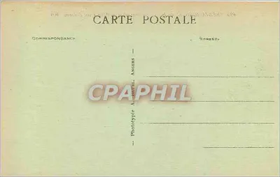Trébeurden (C.-du-N.) — Widok z lotu ptaka na półwyspę Bihit — Phototypie Angers — Rewers