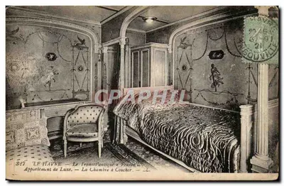 Le Havre — O Transiberiano — Apartamento de Luxo — O Quarto de Dormir