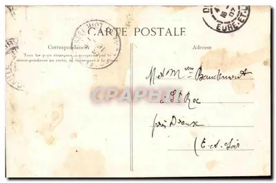 Le Havre — 'La Provence' em seco — Editor ELD, n° 155 — Verso