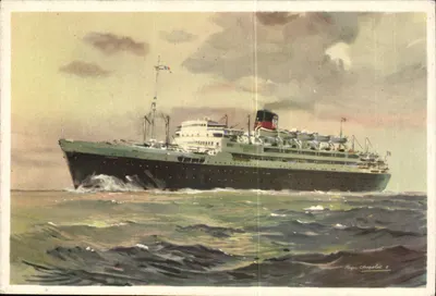 C croisière sobre o navio de passageiros "Provence" — Sociedade Geral de Transportes Marítimos, Marselha