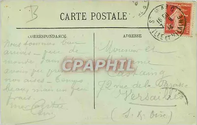 Saint-Malo — Das Grab von Chateaubriand — LL — Rückseite