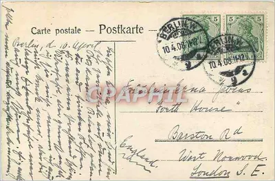 Berlin — Potsdamer Bahnhof — wydawca nieznany, nr serii 16 — Rewers
