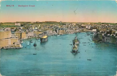 Malta — Dockyard Creek — editor não identificado, número de série não visível