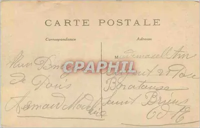 Paryż — Wieża Eiffla — C.M. wydawca — Rewers
