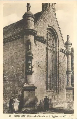 Kerfons (Côtes-du-Nord) — A Igreja — ND
