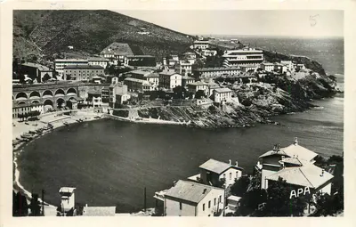 Cerbère (Pyr.-Or.) — Praia e Albire — Les Cartes-Poux