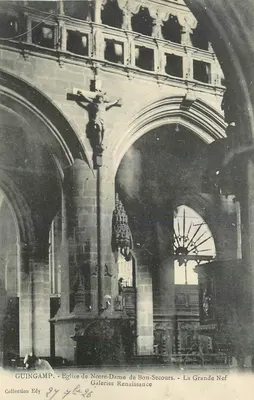Guingamp - Igreja Nossa Senhora do Bom Socorro - A Grande Nave, Galerias Renascentistas