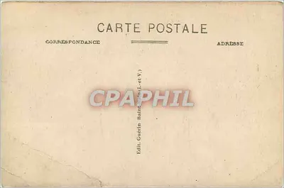 Brzeg Emeraude — Emerald Coast — Skulowane skały G.F. — ROTHÈNEUF — 1911 — Rewers
