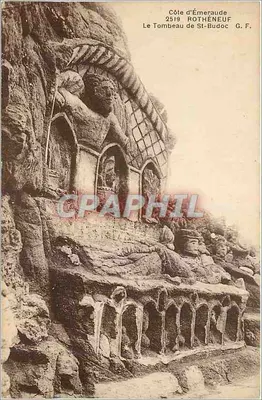 O Túmulo de São Budoc — Costa da Esmeralda — G. F. ROTHÉNEUF 2519