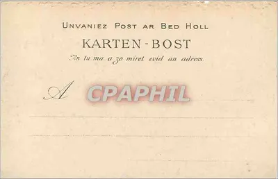 Brest — Wejście do Portu Wojennego — Collection Villand, Quimper — Rewers