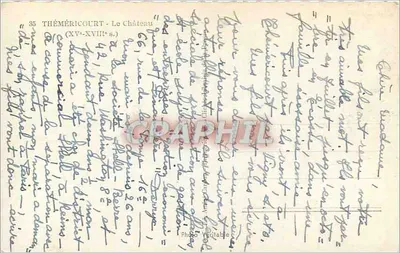 Théméricourt - Il Castello (XV-XVIII secolo) — Gébé — Verso