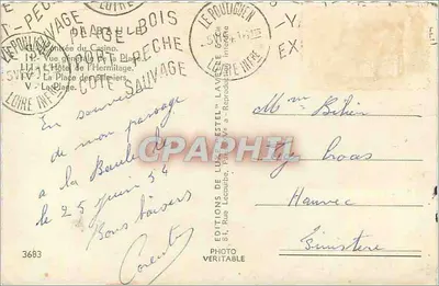 La Baule — Erinnerung an La Baule — Éditions de Luce Estel — Rückseite