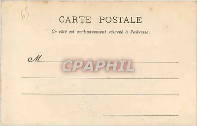 Cauterets — Vista geral — Léger-Martin, editor, Lourdes, n°17 — Verso