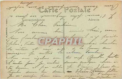 Panorama van Parijs — Uitzicht genomen aan de westkant van het Panthéon — ND Phot. — Achterkant