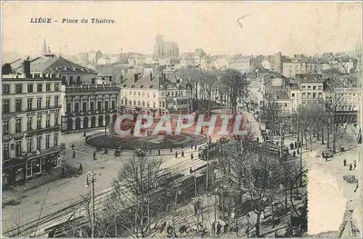 Liège — Place du Théâtre — editor não identificado