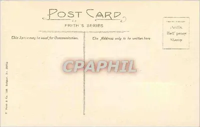 Castelo de Windsor e Ponte — Série Frith — Frith & Co. Ltd, Basingstoke — Verso