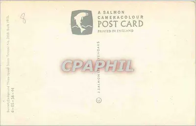 Trator a vapor Defiance — Shipman & Barker, Hurst, Berks. — Salmon Cameracolour — Verso