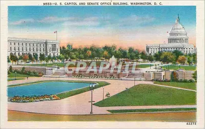 Capitólio dos Estados Unidos e Edifício da Casa do Senado — Washington, D.C. — Metrocraft Co.