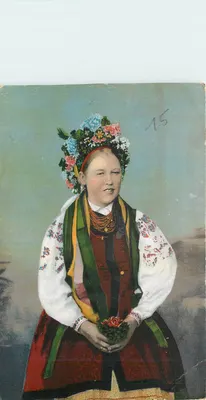 Deusa ucraniana — tipos e vistas da Ucrânia — editor 'Rallabyt', Kiev, n°89
