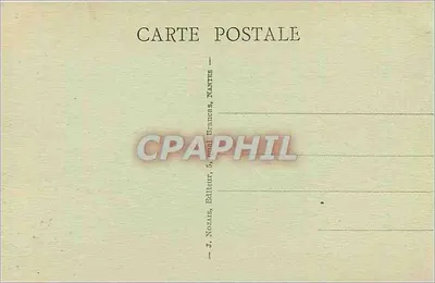 ÉTABLES - As Falésias do Moulin de la Grève — J. Nozais, Editor, 5, rue Brancas, NANTES — Verso