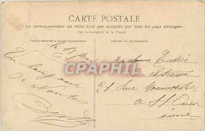NANTES — Vista panorâmica do cais da Fosse e da cidade — Héloïse Daguet & Cie, n°48 — Verso