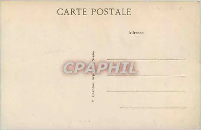Pornic (Loire-Inf.) — A Cidade e a Costa na Enseada dos Coelhos — F. Chapeau, Imp. Nantes — Verso