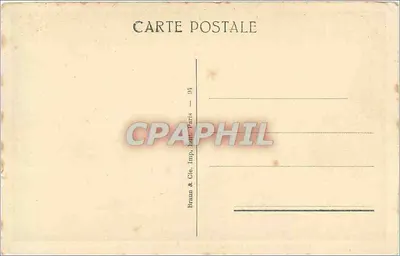파리 — 1925년 국제장식예술전시회 — 파리 도시관 및 백조 분수 (로아우, 조각가) — 뒷면