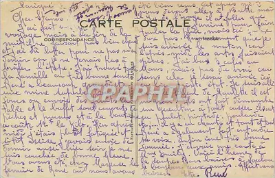Parigné-l'Évêque (Sarthe) — Castelo da Vaudère — Verso