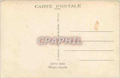 PLOUMANACH — Oratorio de San Guirec, Patrón de las Jóvenes por Casarse — Gaby — Reverso