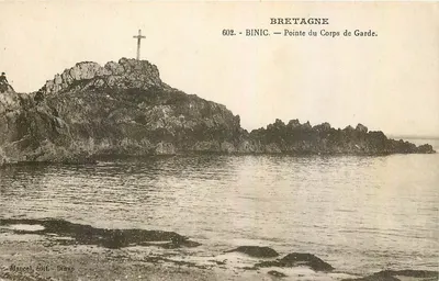 Binic — Ponta do Corpo de Guarda — Mancel, edição Dinan, n° 602