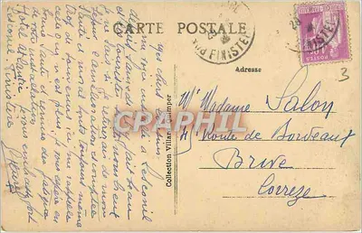Na Bretanha — Em torno do Lit Clos — editor não visível — Verso