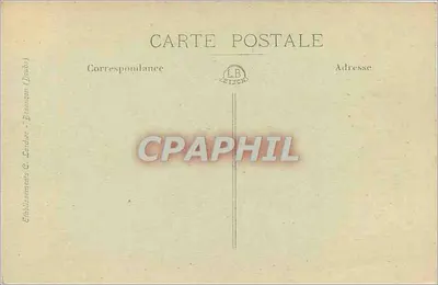 Belfort — Panorama z Lwa — Wydawca C. & B. Sardien — Rewers